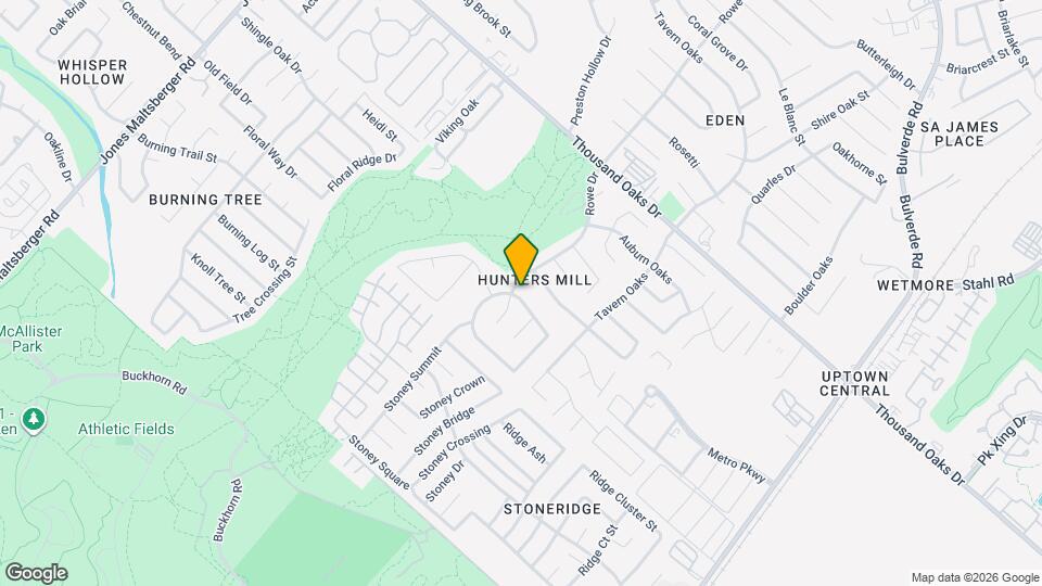 13407 Alder Creek Dr Map and Location Details