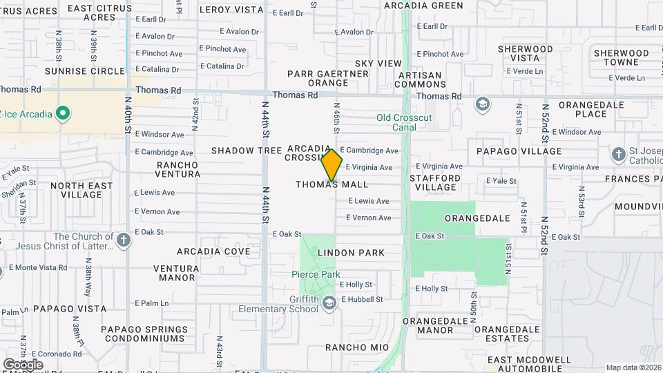 2520 N 46th St Map and Location Details