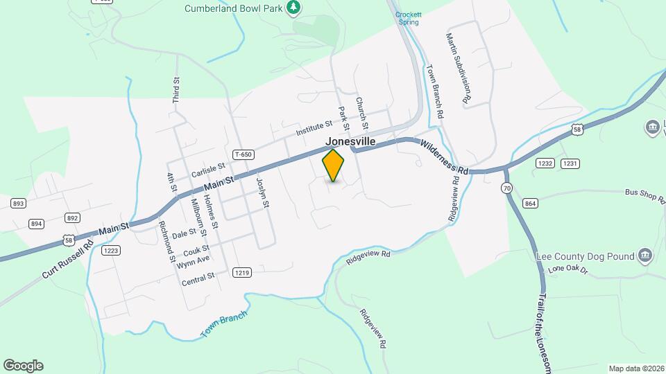 Jonesville Manor Apartments Map and Location Details