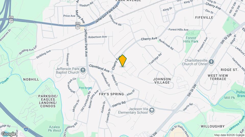 616 Rainier Rd Map and Location Details