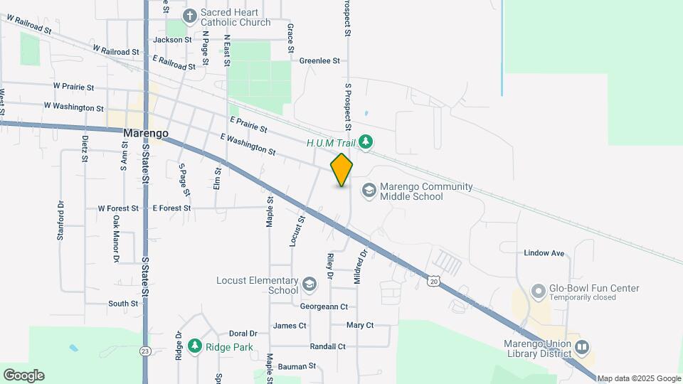 230 S Prospect St Map and Location Details