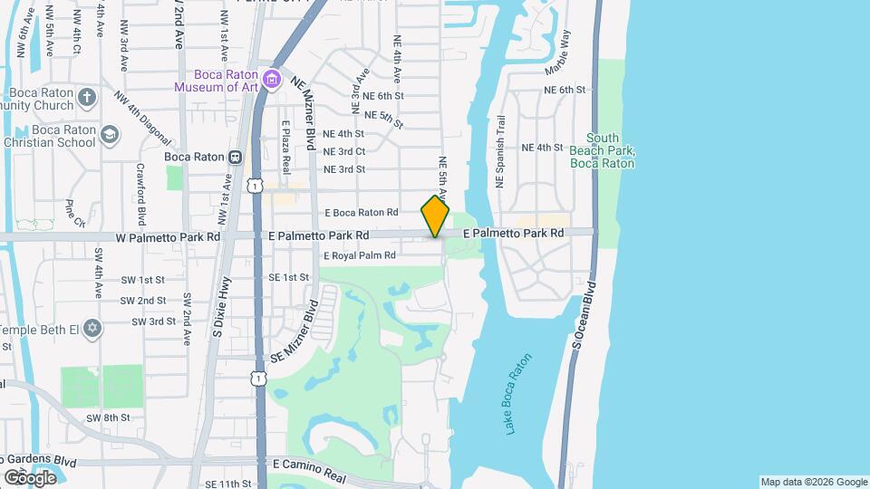 491 E Palmetto Park Rd Map and Location Details