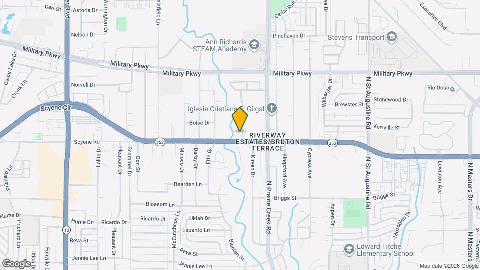 3009 Dusty Oak Dr Map and Location Details
