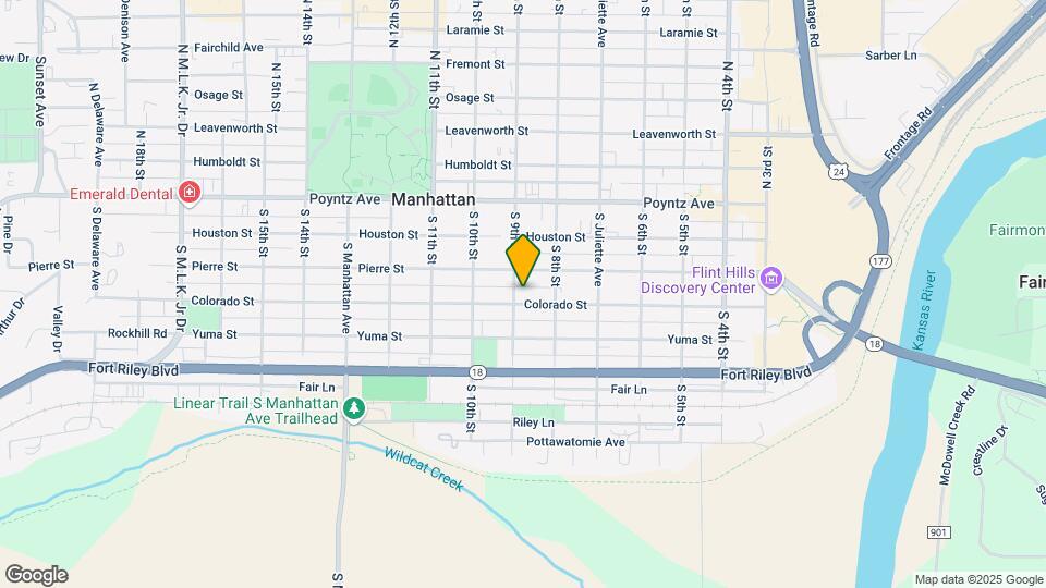 826 Colorado St Map and Location Details