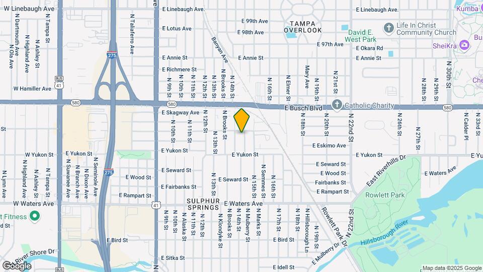 8620 N Mulberry St Map and Location Details