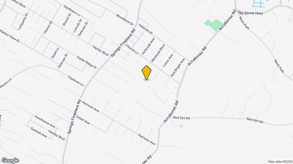 40 Bonac Woods Ln Map and Location Details