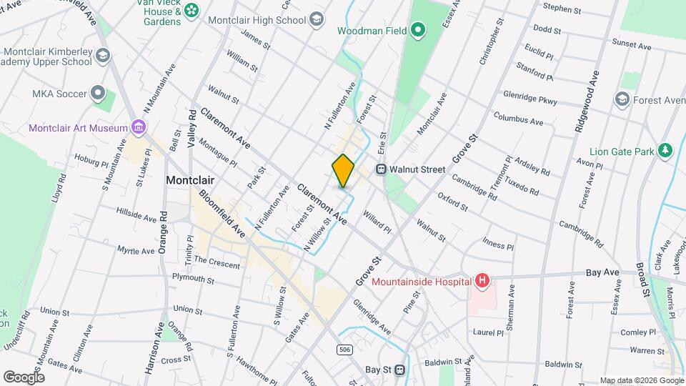70 N Willow St Mapa y Detalles de la Ubicación