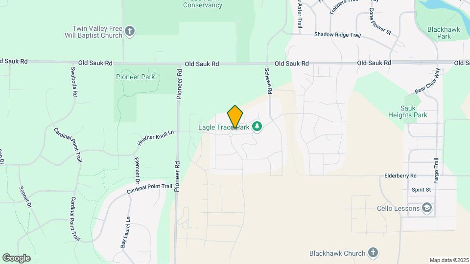 601 Tawny Elm Pkwy Map and Location Details
