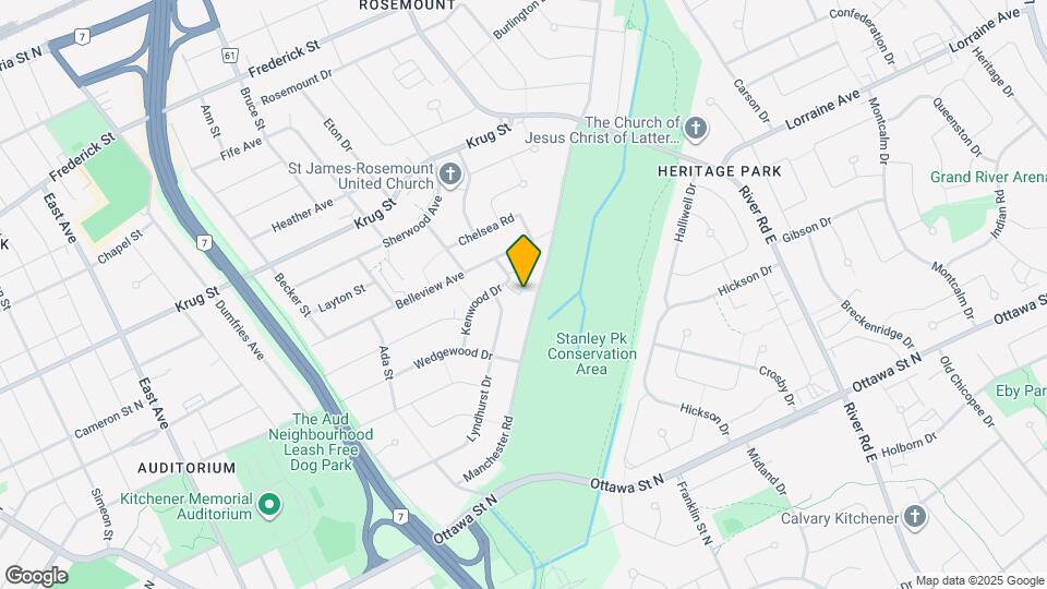 268 Manchester Rd Map and Location Details