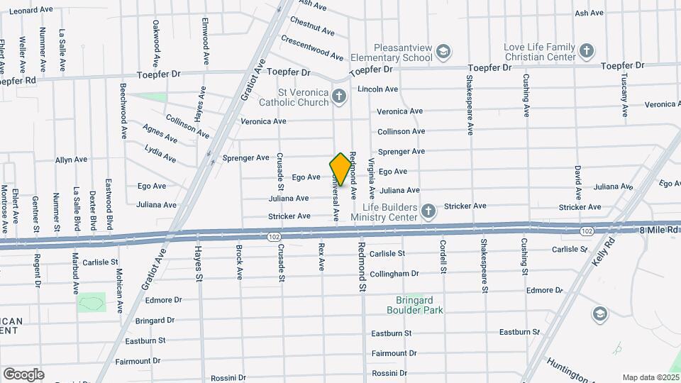 20912 Universal Ave Map and Location Details