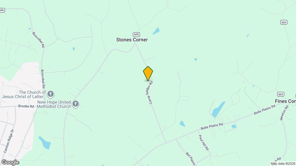 103 Camp Selden Rd Mapa y Detalles de la Ubicación