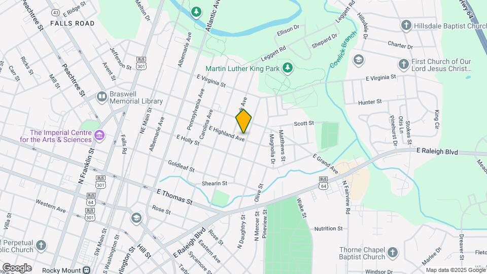 716 E Highland Ave Mapa y Detalles de la Ubicación