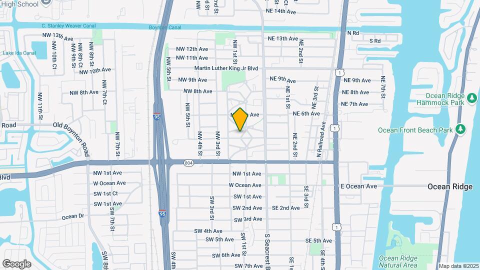 403 NW 1st St Map and Location Details