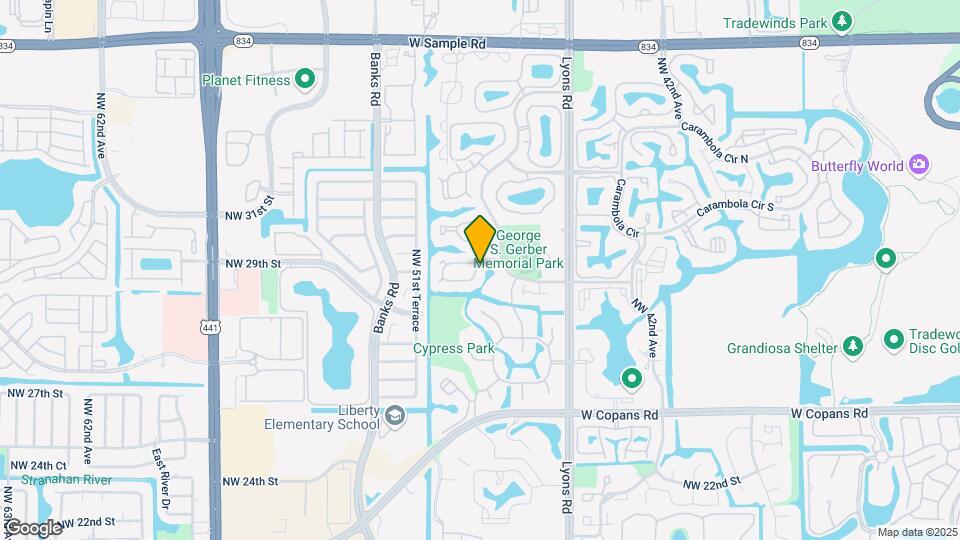3299 Cocoplum Cir Map and Location Details