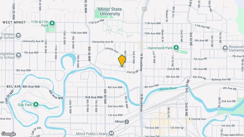 408 5th Ave NW Map and Location Details