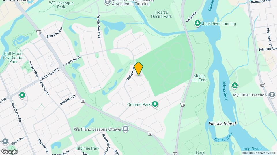 214 Castlegarth Crescent Map and Location Details