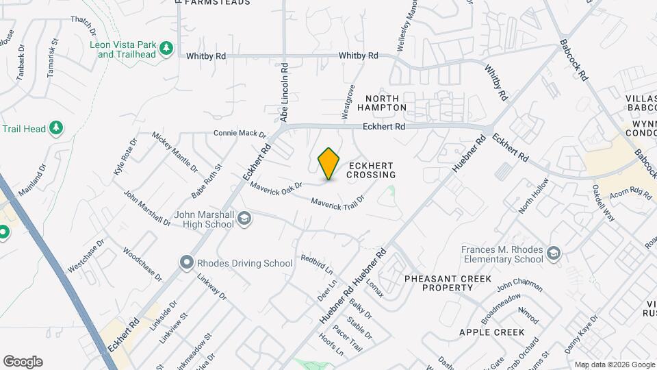 6414 Maverick Oak Dr Map and Location Details