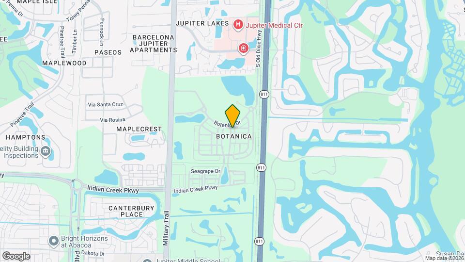 127 E Thatch Palm Cir Map and Location Details