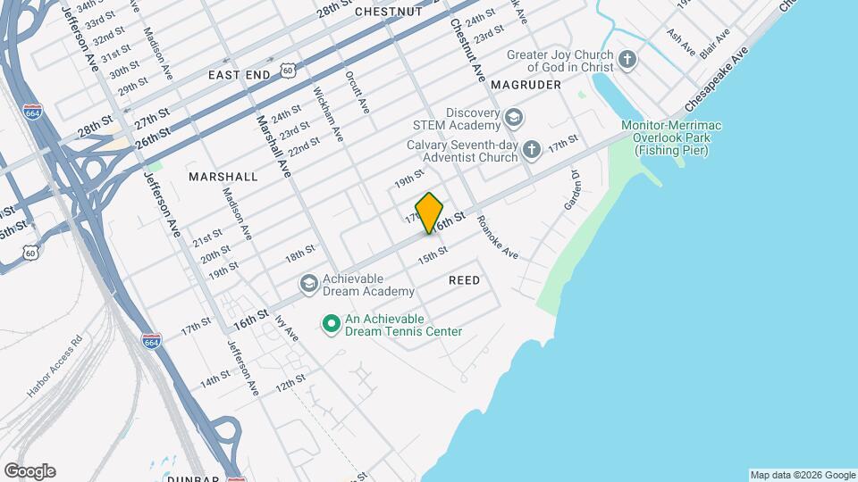 932 16th St Map and Location Details