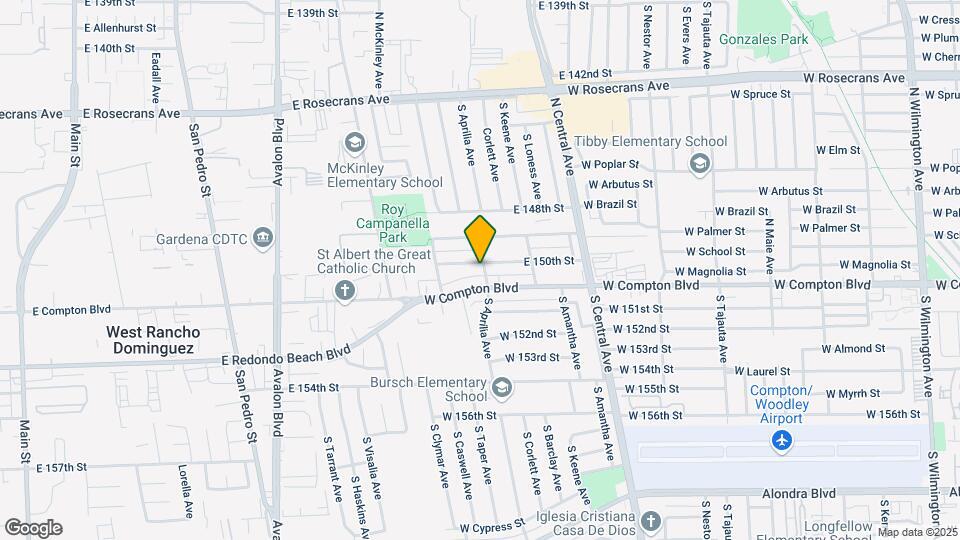 1054 E 150th St Map and Location Details