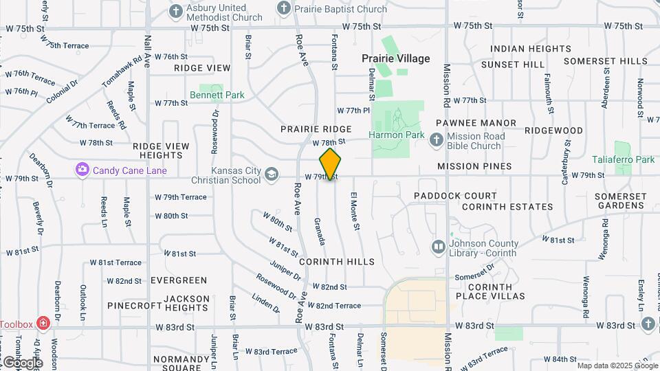 7904 Fontana St Map and Location Details