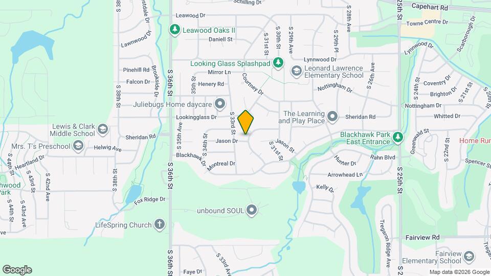 3128 Sheridan Rd, Unit 2nd front bedroom Mapa y Detalles de la Ubicación