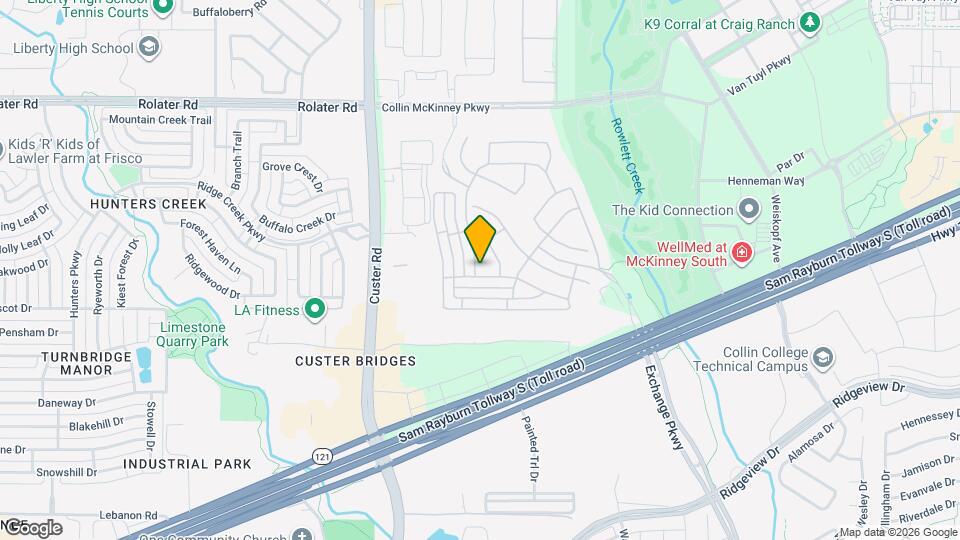 8616 Bethpage Dr Map and Location Details