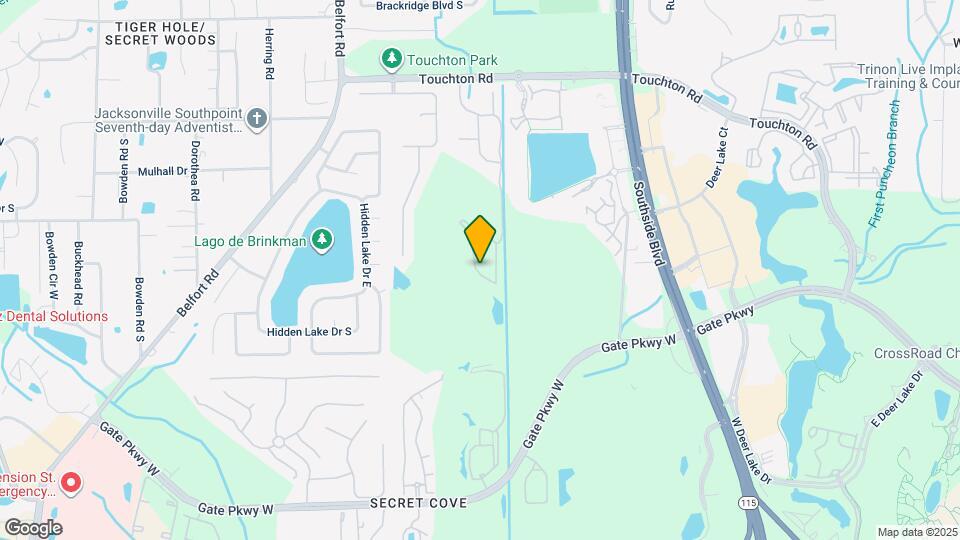 3563 Twisted Tree Ln Map and Location Details