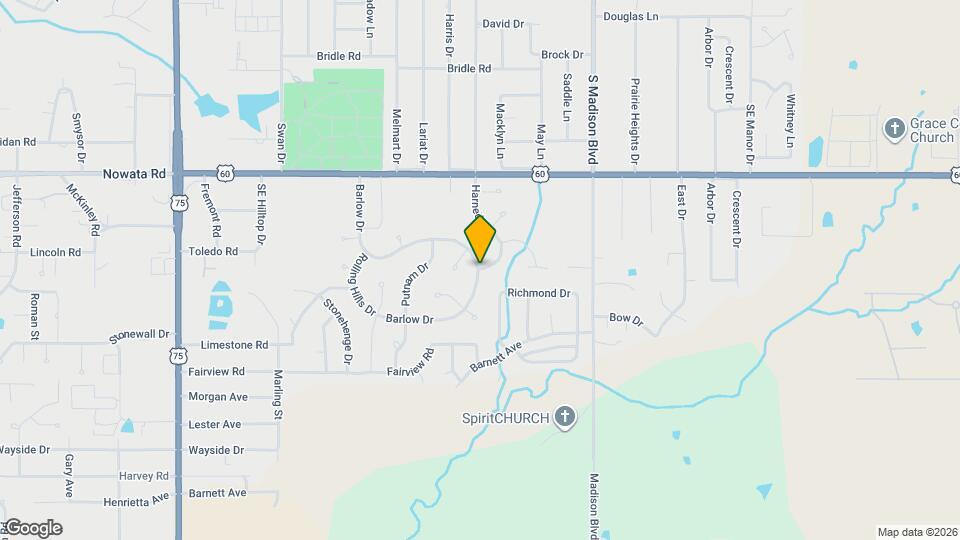 2026 Harned Dr Map and Location Details