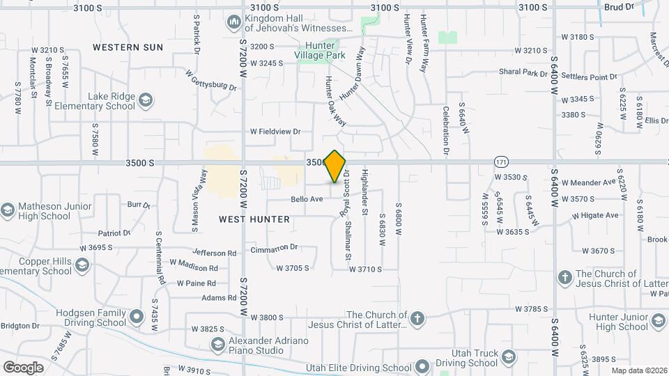 3549 Colby Ave Map and Location Details
