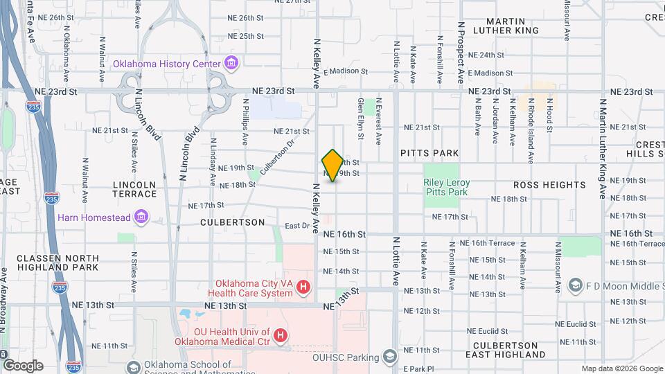 1021 NE 18th St Mapa y Detalles de la Ubicación