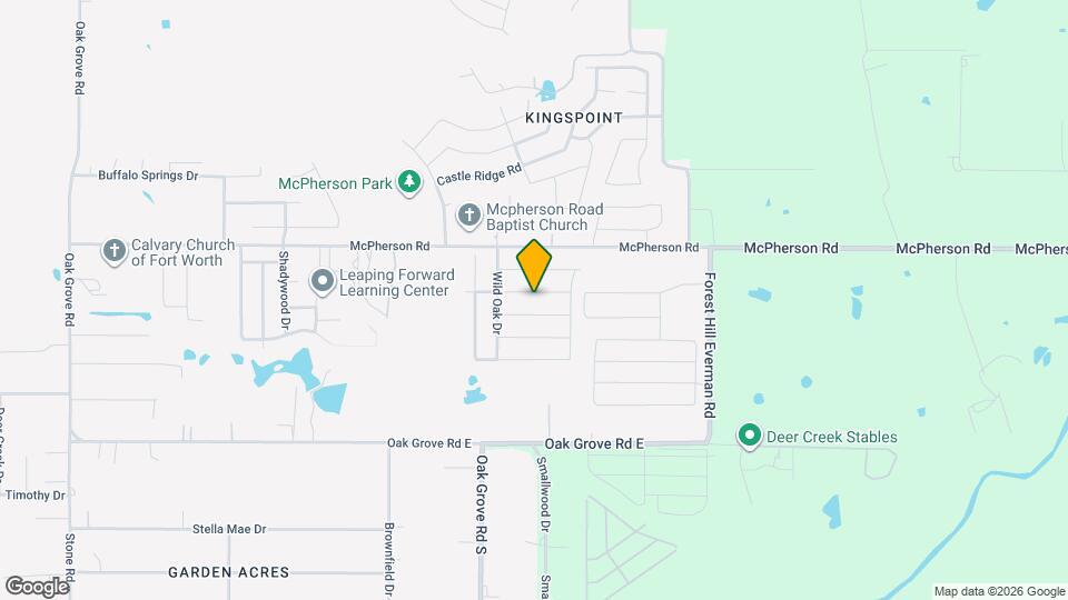 1432 Silver Oak Ln Map and Location Details