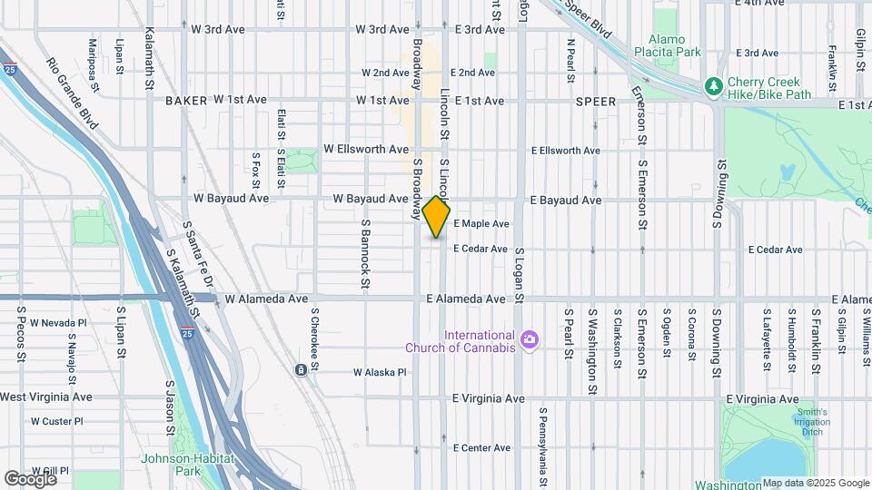 171 S Lincoln St Map and Location Details