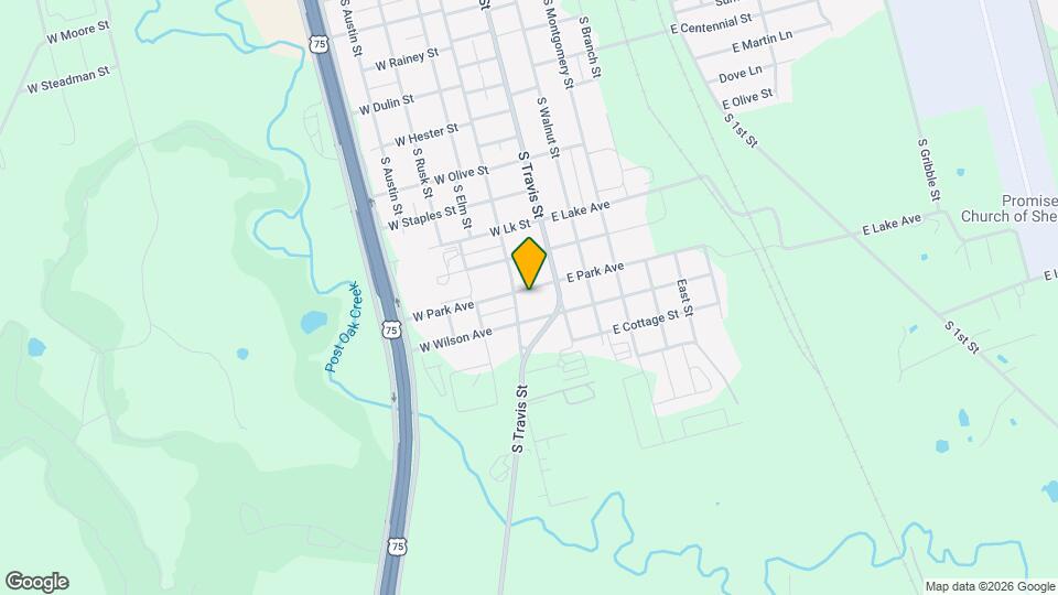 120 W Park Ave Map and Location Details