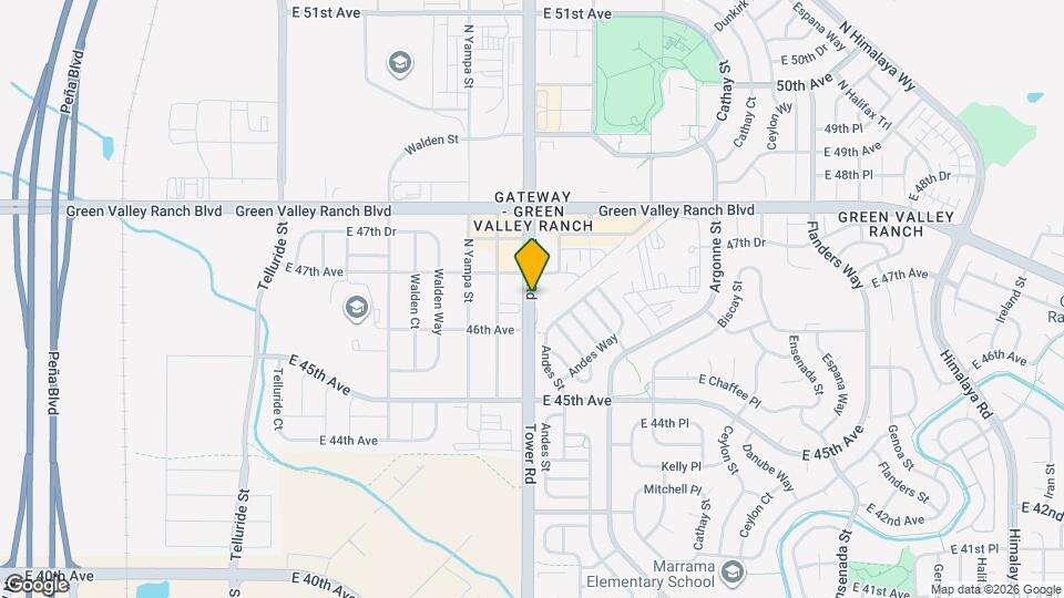 4654 N Tower Dr Map and Location Details