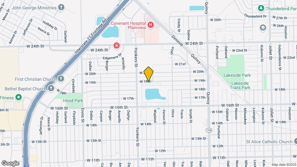 2407 W 19th Map and Location Details