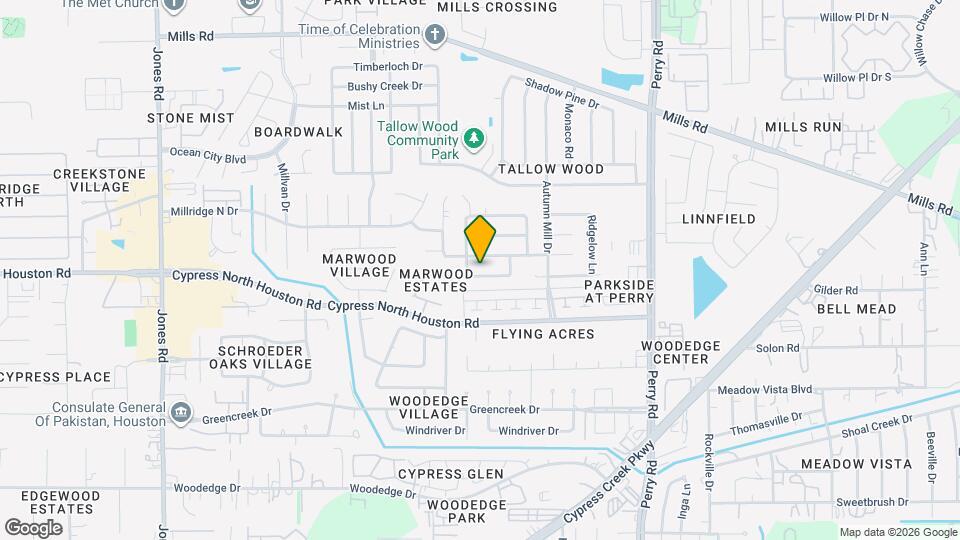 10126 Fernstone Ln Map and Location Details