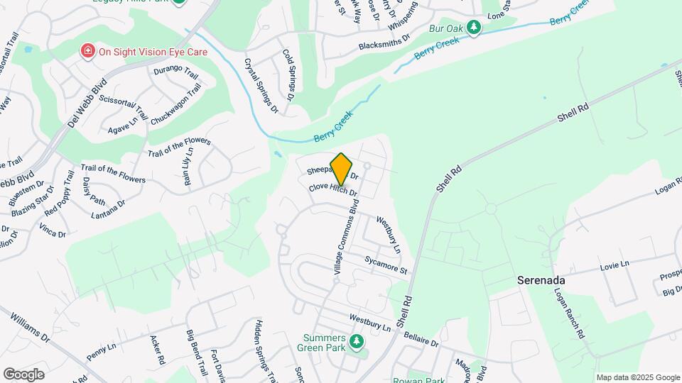 1044 Clove Hitch Dr Map and Location Details