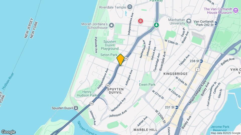3128 Henry Hudson Pkwy Mapa y Detalles de la Ubicación