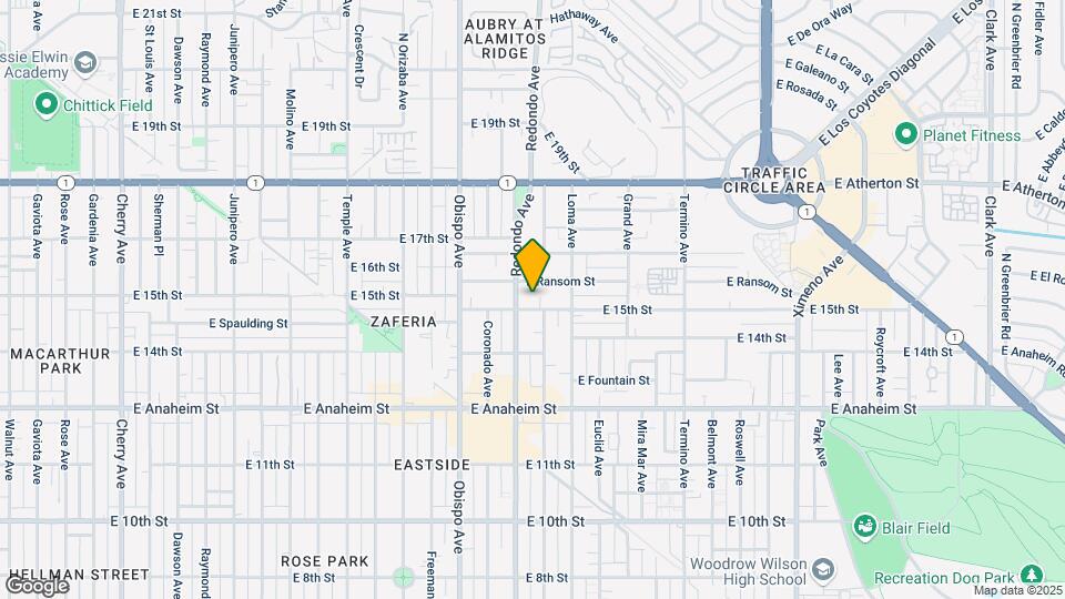 3425 east 15th street Map and Location Details