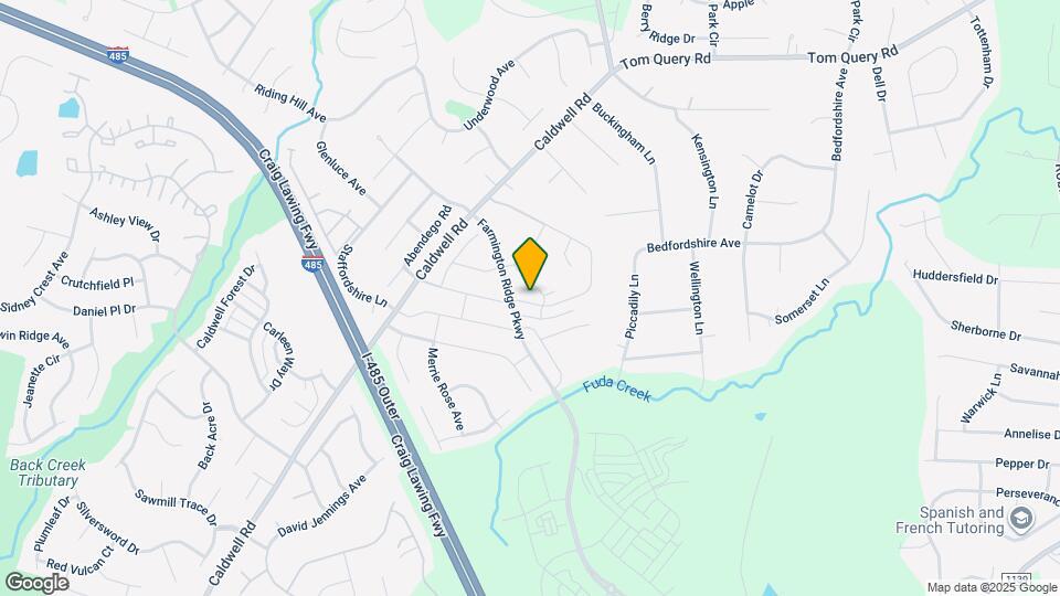 4917 Sunburst Ln Map and Location Details