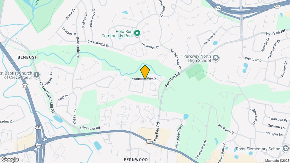 2104 Lexa Dr Map and Location Details