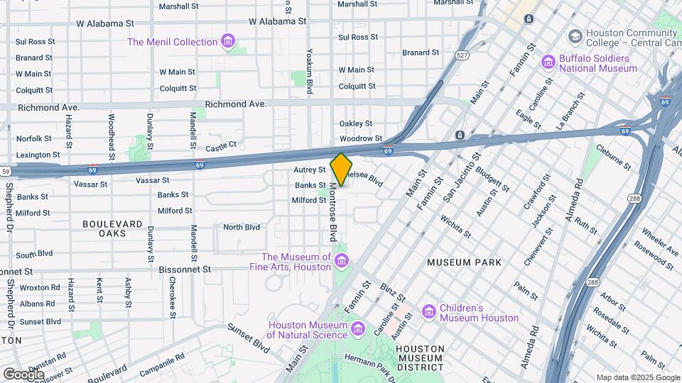 4899 Montrose Blvd Map and Location Details