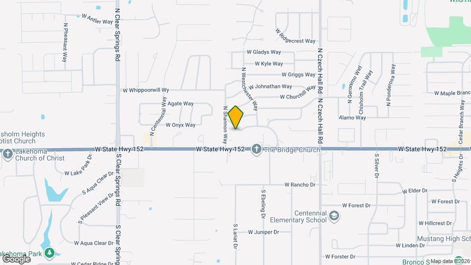 206 N Westminster Way Map and Location Details