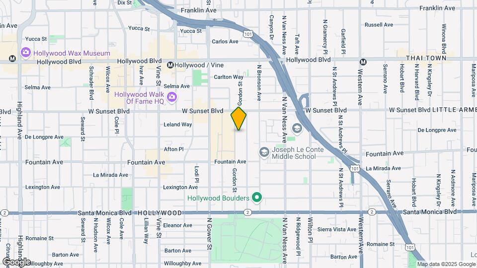 1422 Gordon St Map and Location Details