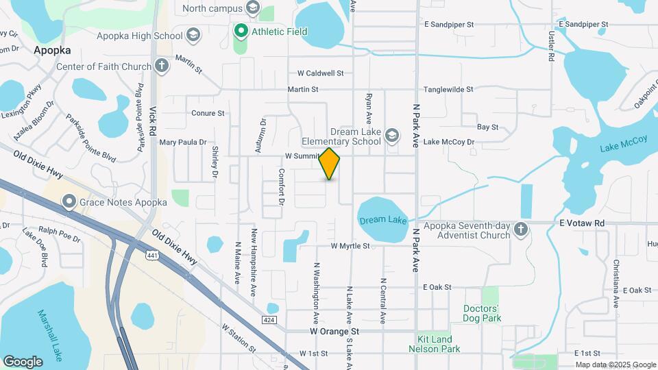 421 Kee St Mapa y Detalles de la Ubicación