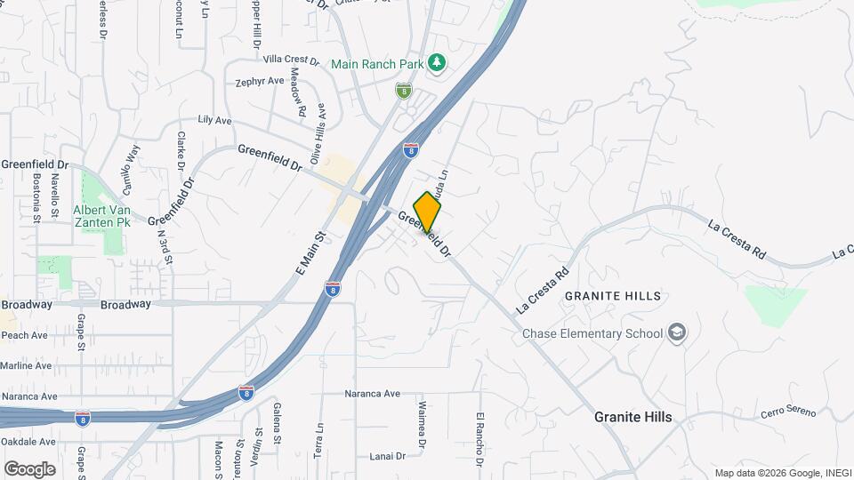 1811 Greenfield Dr Map and Location Details