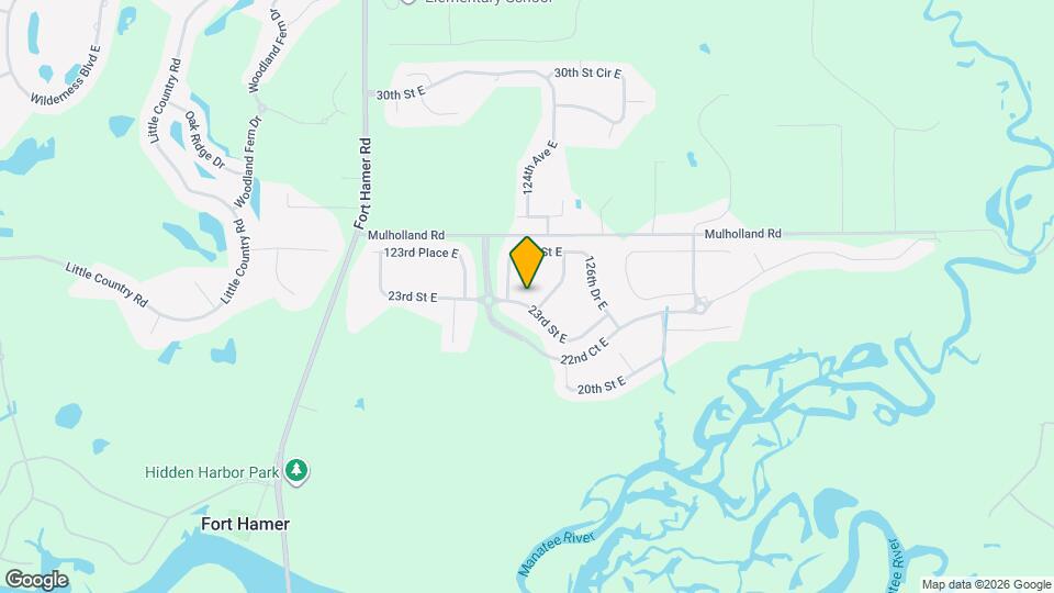 12426 23rd St E Mapa y Detalles de la Ubicación