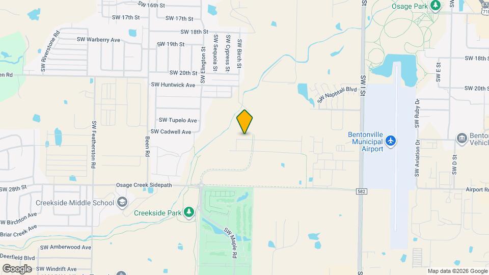 1704 SW Casuarina Dr Map and Location Details