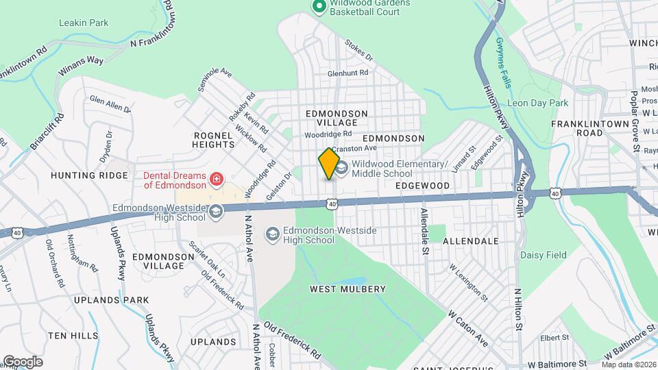 612 Wildwood Pkwy Map and Location Details